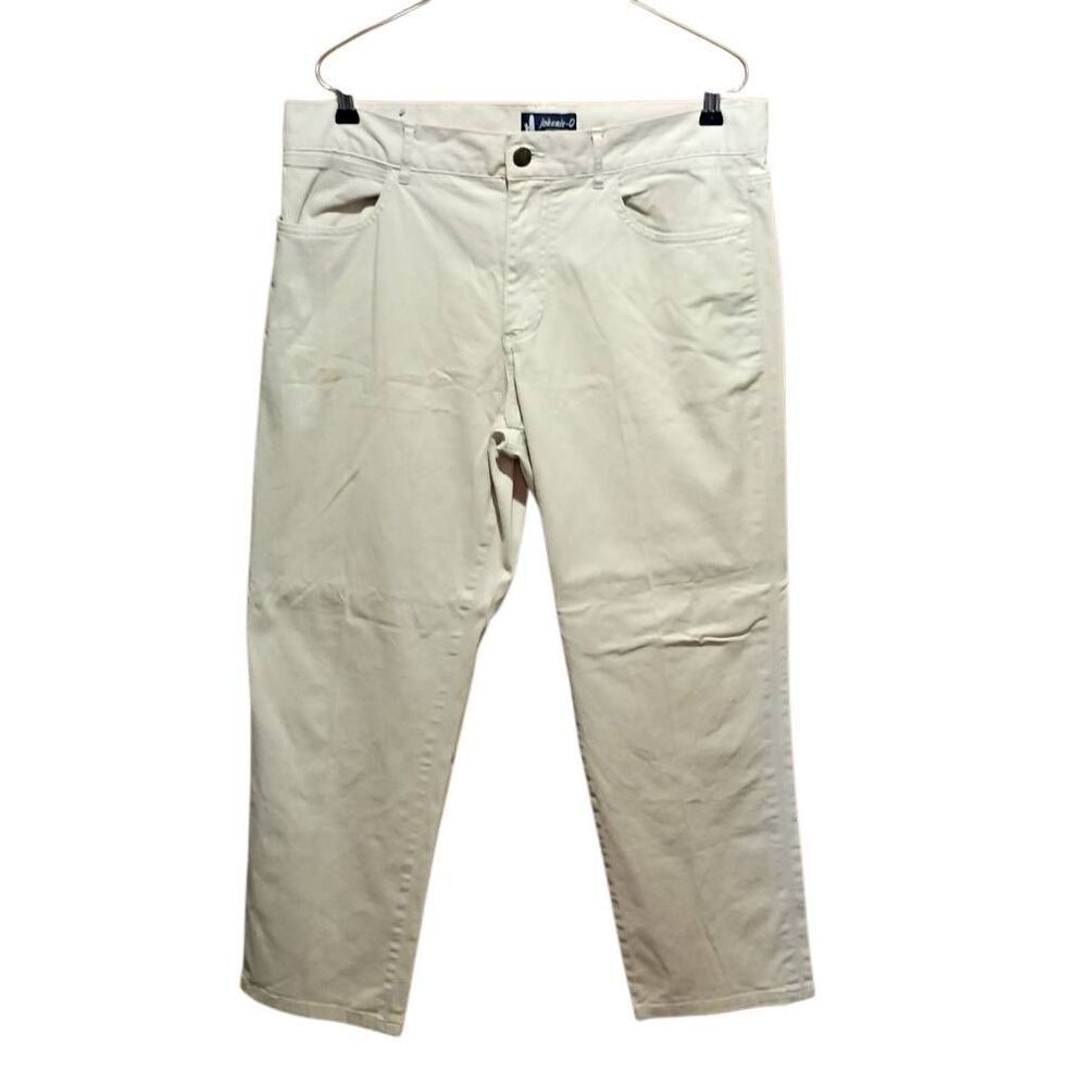 Johnnie-O West Coast Prep Khaki 5 Pocket Stretch Cotton 34x30